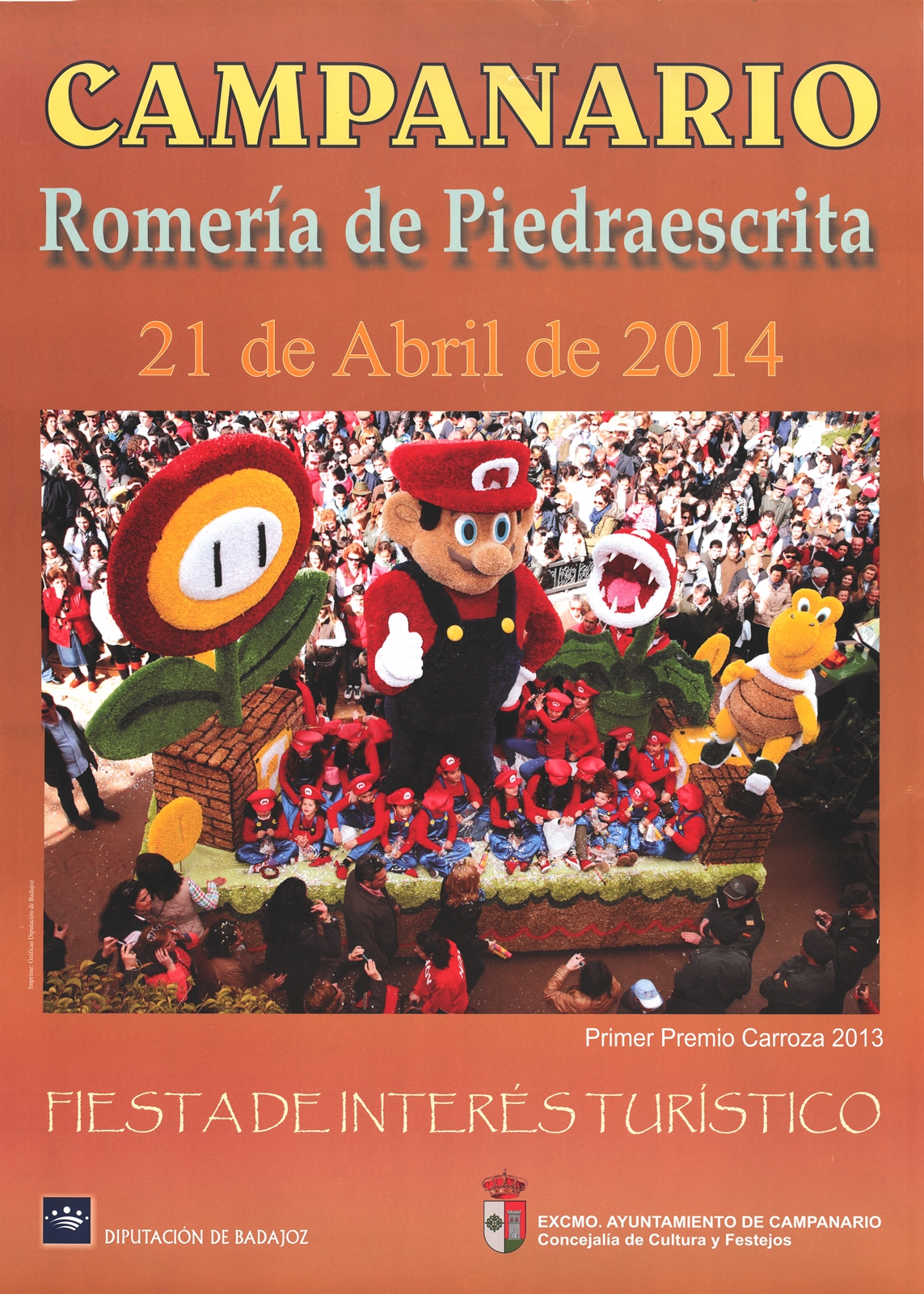 Romería de Nuestra Señora de Piedraescrita 2014 Campanario